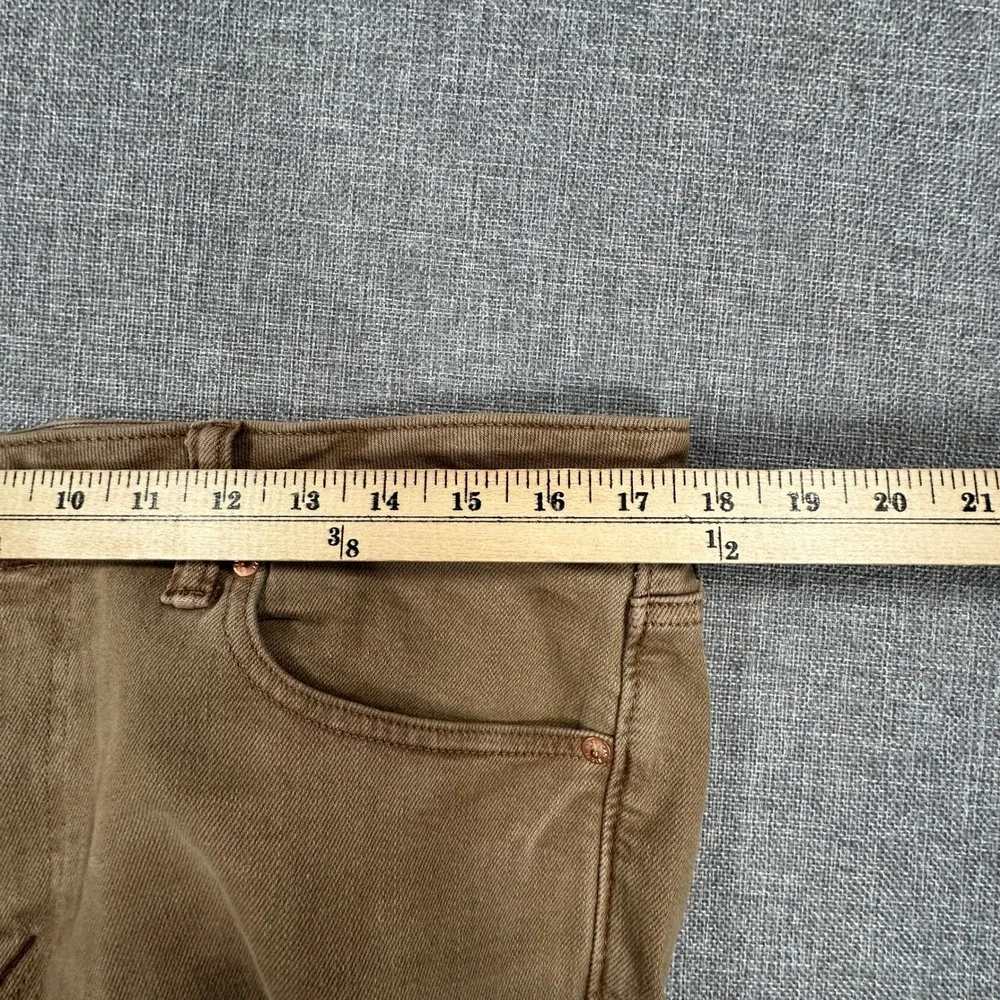 American Eagle Slim Pants Mens 34x32 (Fits as 34x31) Brown Easyflex Stretch NEW